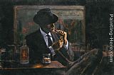 WHISKEY AT LAS BRUJAS by Fabian Perez